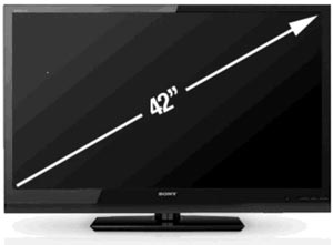 Tv Size Chart Height Width